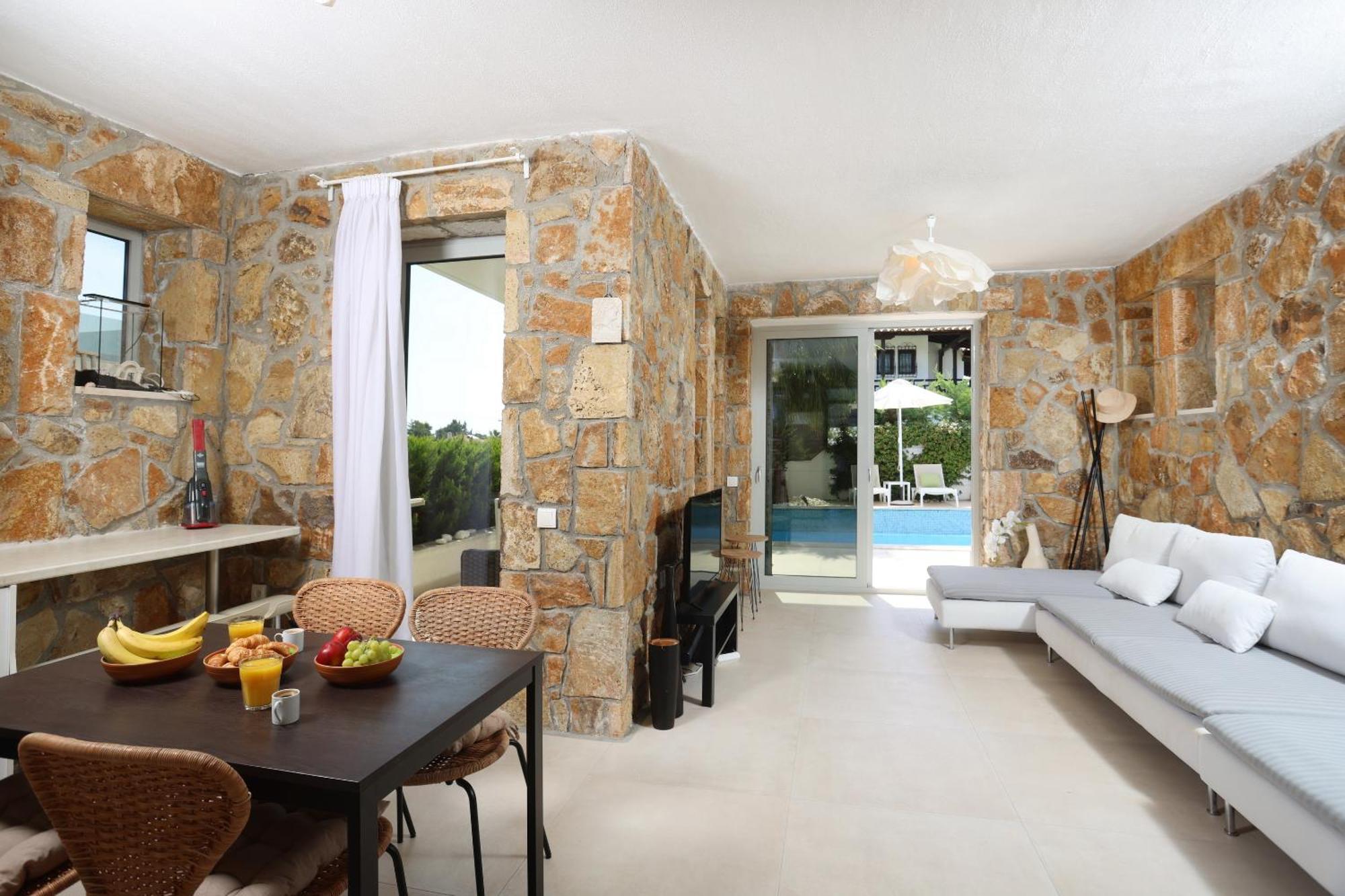 Villa Douglas - Private Pool, Bbq, 4Bdrms, View Пефкохори Экстерьер фото